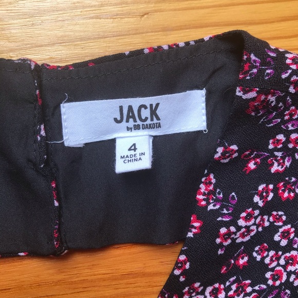 JACK by BB Dakota Floral Wrap Jumpsuit, EUC, 4 - Picture 8 of 16